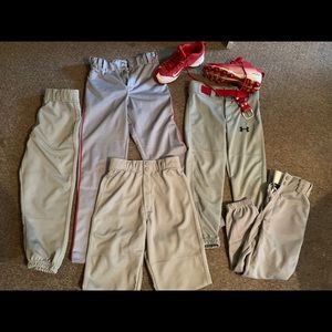 COPY - Youth boys baseball pants and Nike cleats